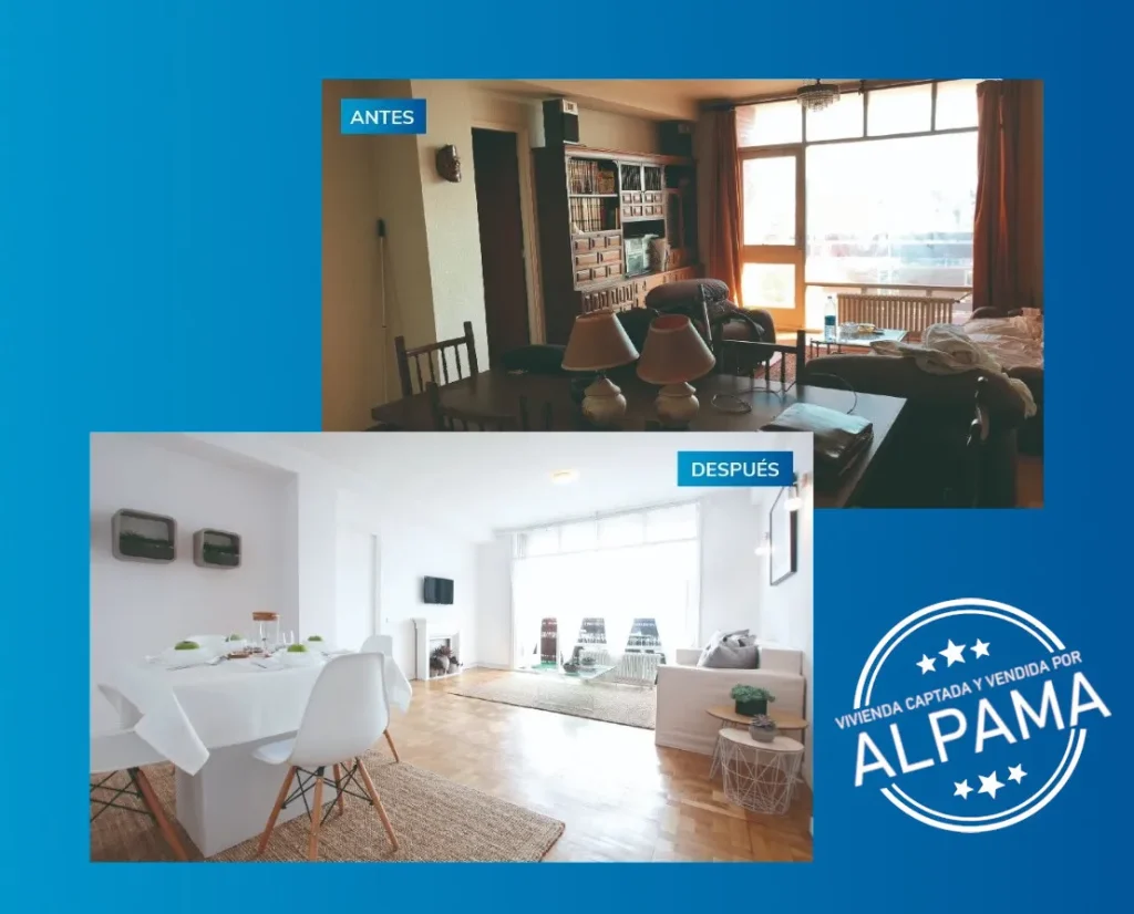 Antes y después de la reforma integral de una vivienda